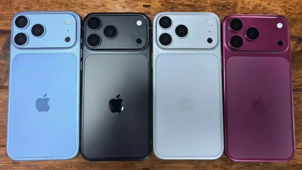 iPhone 18 Pro Leak Points To Light Blue, Dark Cherry, Dark Gray and Silver Finishes